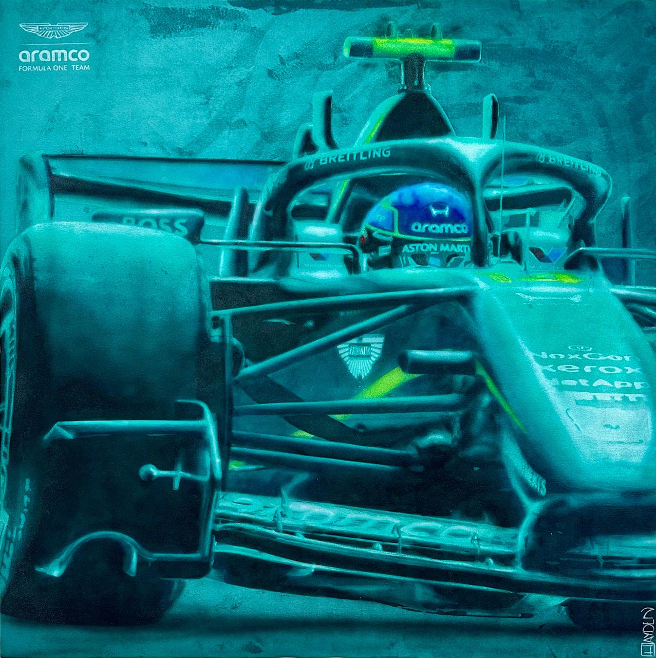 AMR26 Silverstone #4, 2026 A2 Collector Poster