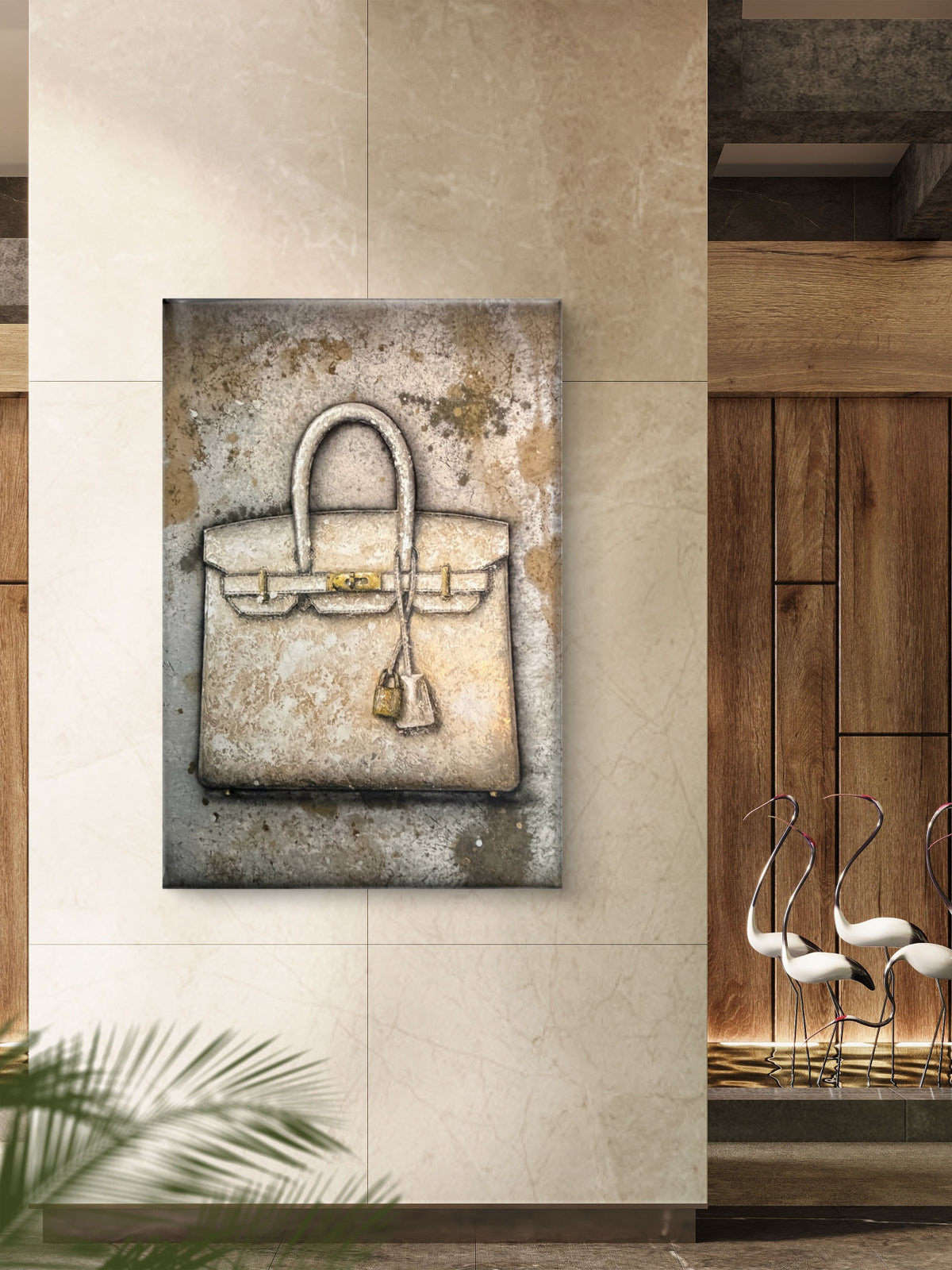 LUXURY STUDY - BIRKIN (1 of 1) on velvet