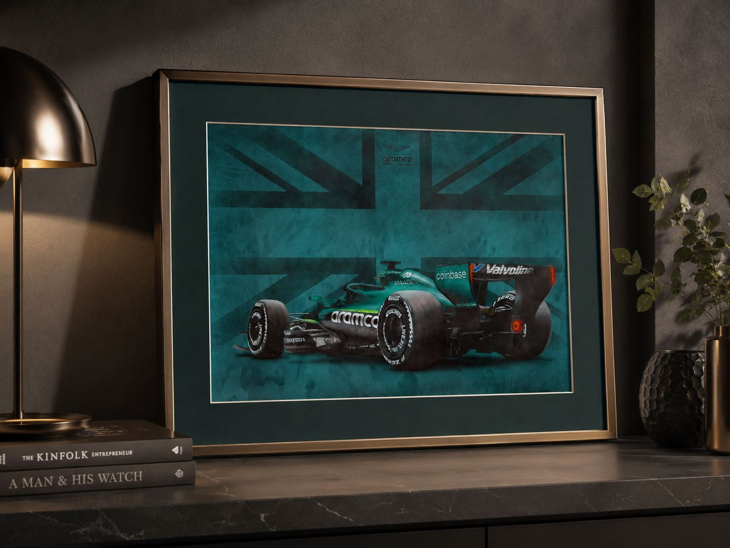 A4 Collector Card - AMR26 Silverstone #3