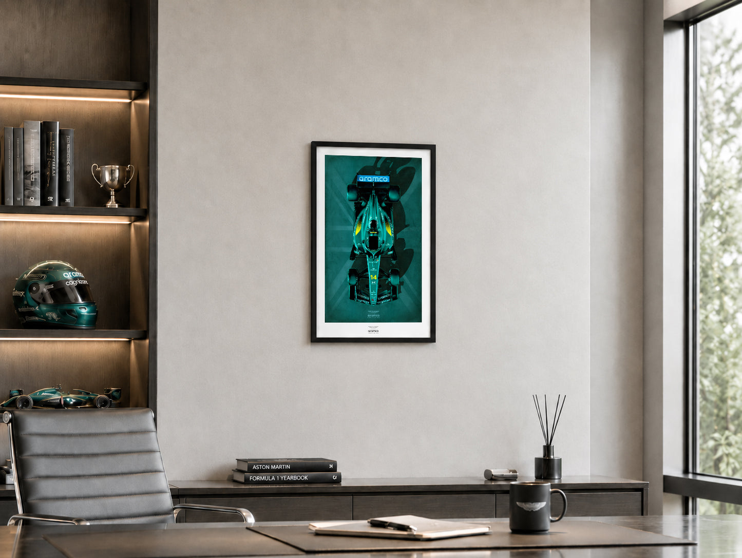 AMR26 Silverstone #2, 2026 A2 Collector Poster