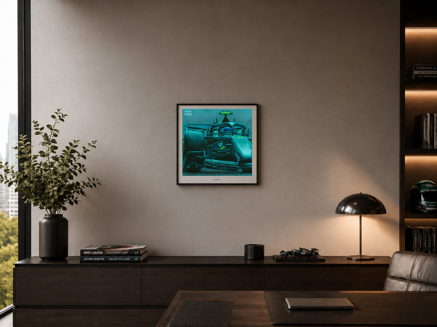 AMR26 Silverstone #4, 2026 A2 Collector Poster