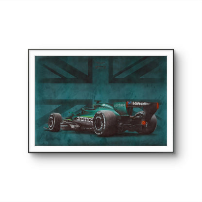 AMR26 Silverstone #3, 2026 A2 Collector Poster