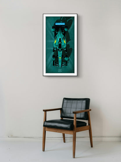 AMR26 Silverstone #2, 2026 Limited Edition Giclée on Paper