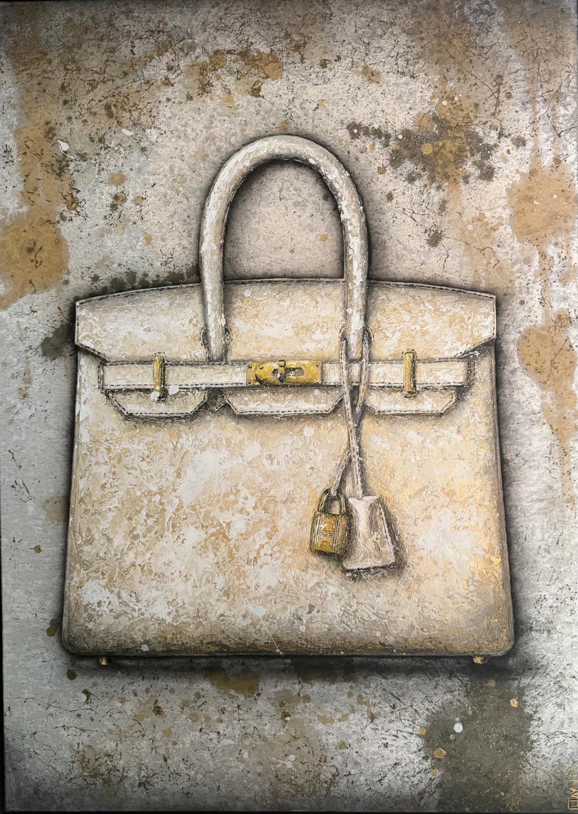 LUXURY STUDY - BIRKIN  (1 of 1) on velvet