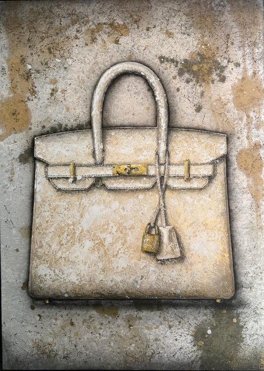 LUXURY STUDY - BIRKIN  (1 of 1) on velvet