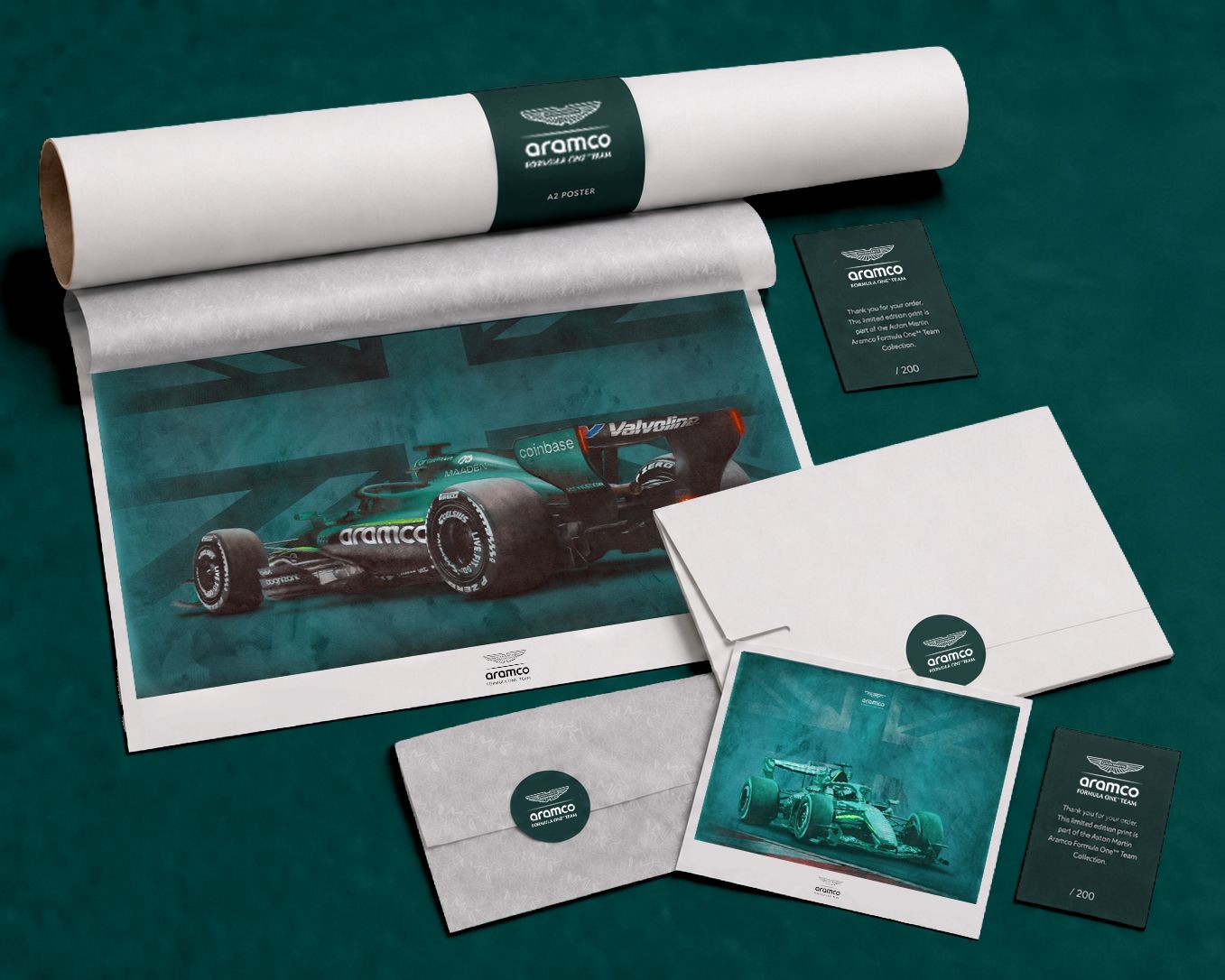 AMR26 Silverstone #3, 2026 A2 Collector Poster