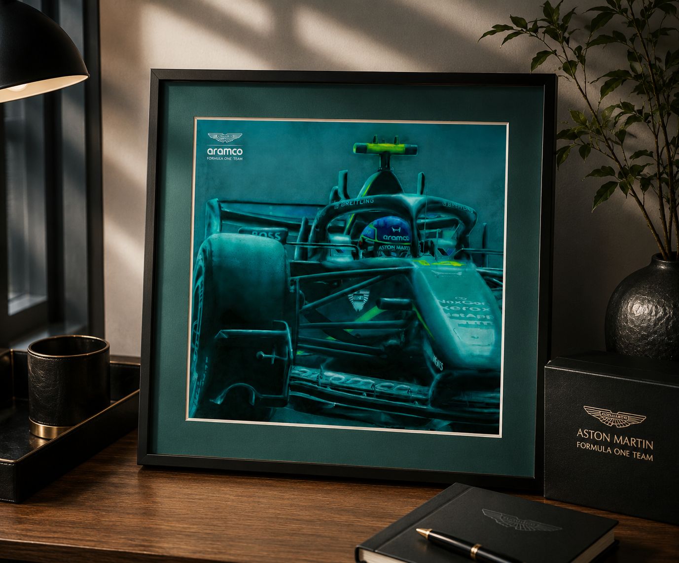 A4 Collector Card - AMR26 Silverstone #4