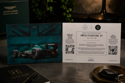 A4 Collector Card - AMR26 Silverstone #3