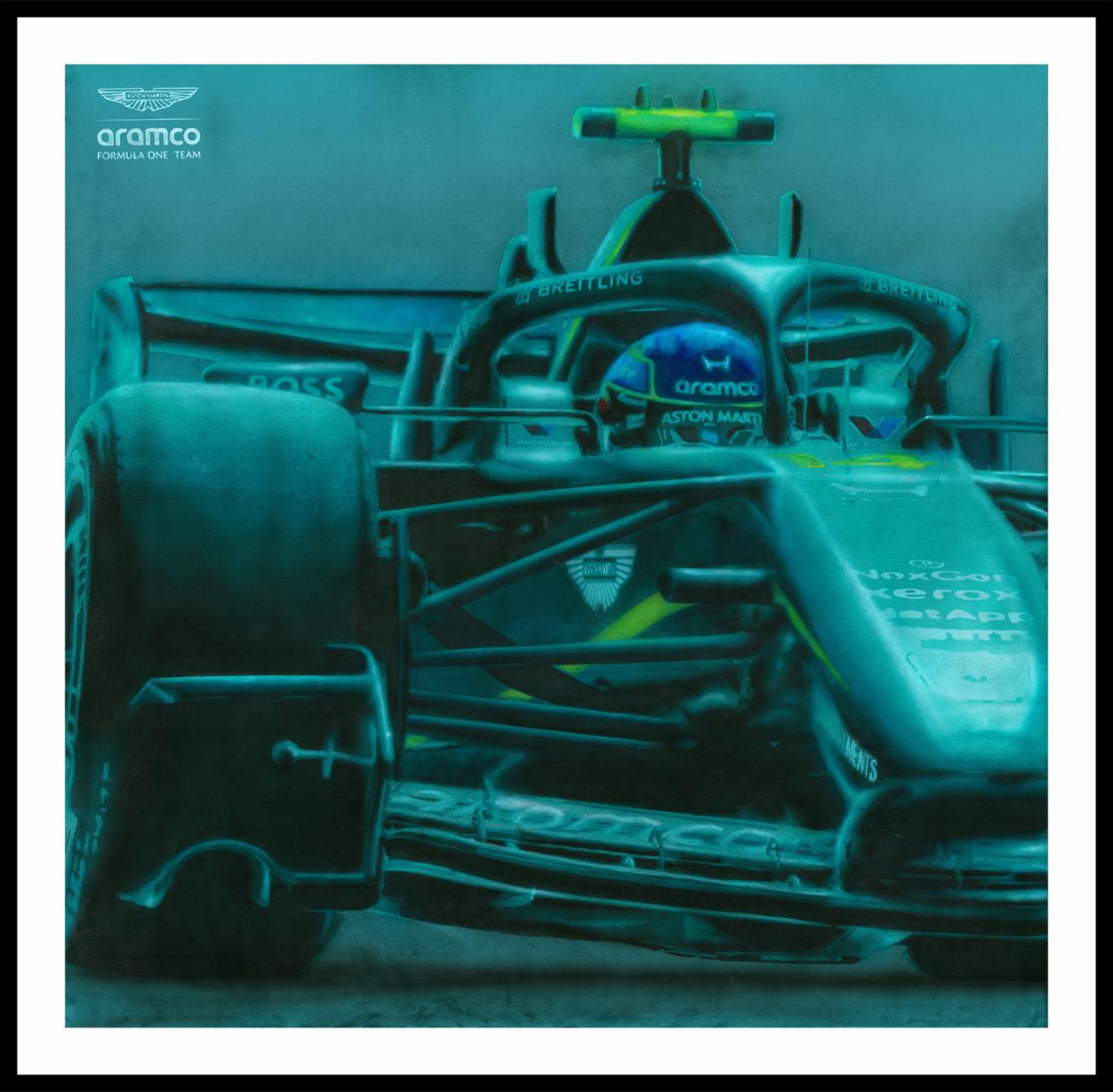AMR26 Silverstone #4, 2026 Limited Edition Giclée on Paper
