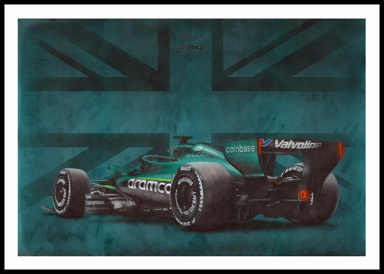 AMR26 Silverstone #3, 2026 Limited Edition Giclée on Paper