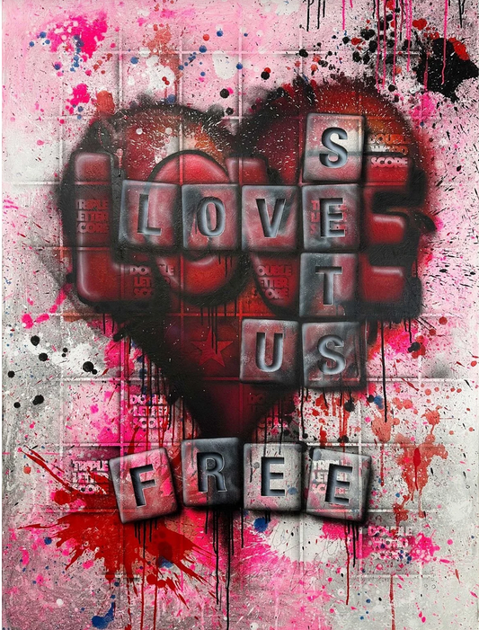 LOVE SETS US FREE