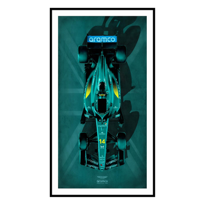 AMR26 Silverstone #2, 2026 A2 Collector Poster