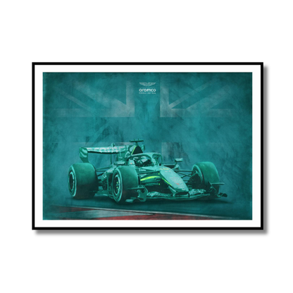 AMR26 Silverstone #1, 2026 A2 Collector Poster