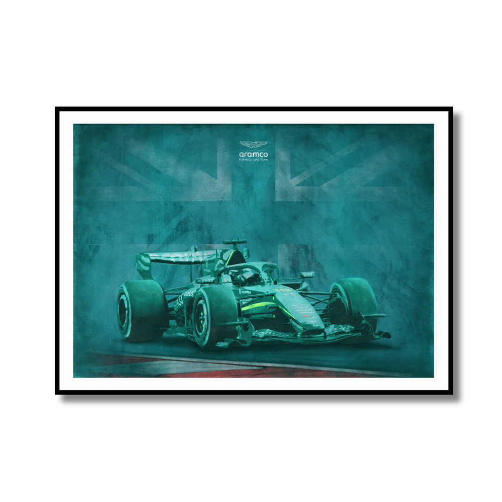 AMR26 Silverstone #1, 2026 - Limited Edition Giclée on Paper