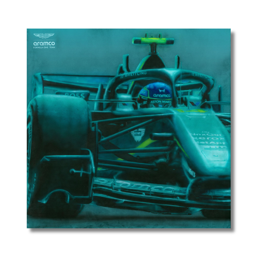 AMR26 Silverstone #4, 2026 - Original Velvet Artwork