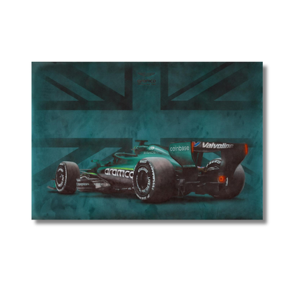 AMR26 Silverstone #3, 2026 - Original Velvet Artwork