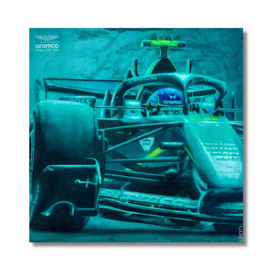 AMR26 Silverstone #4, 2026 A2 Collector Poster