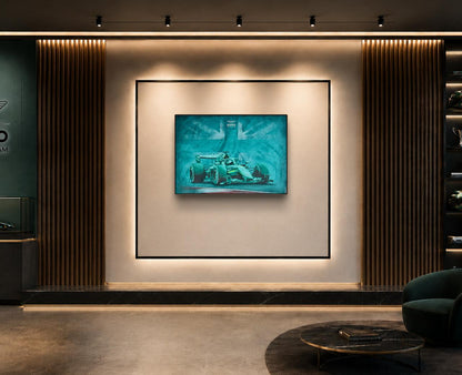 AMR26 Silverstone #1, 2026 Original Velvet Artwork
